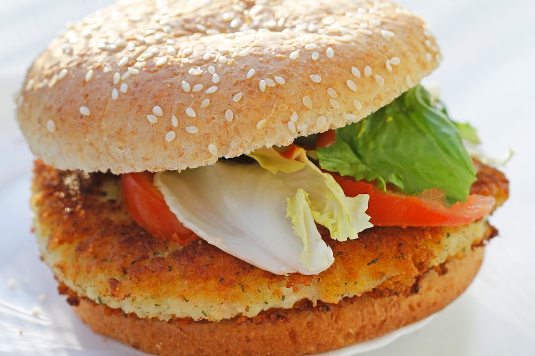 Photo Plant-based burger